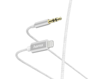 Hama Kabel audio HAMA Lightning - Jack 3.5 1m biały - 1376871 - zdjęcie 1